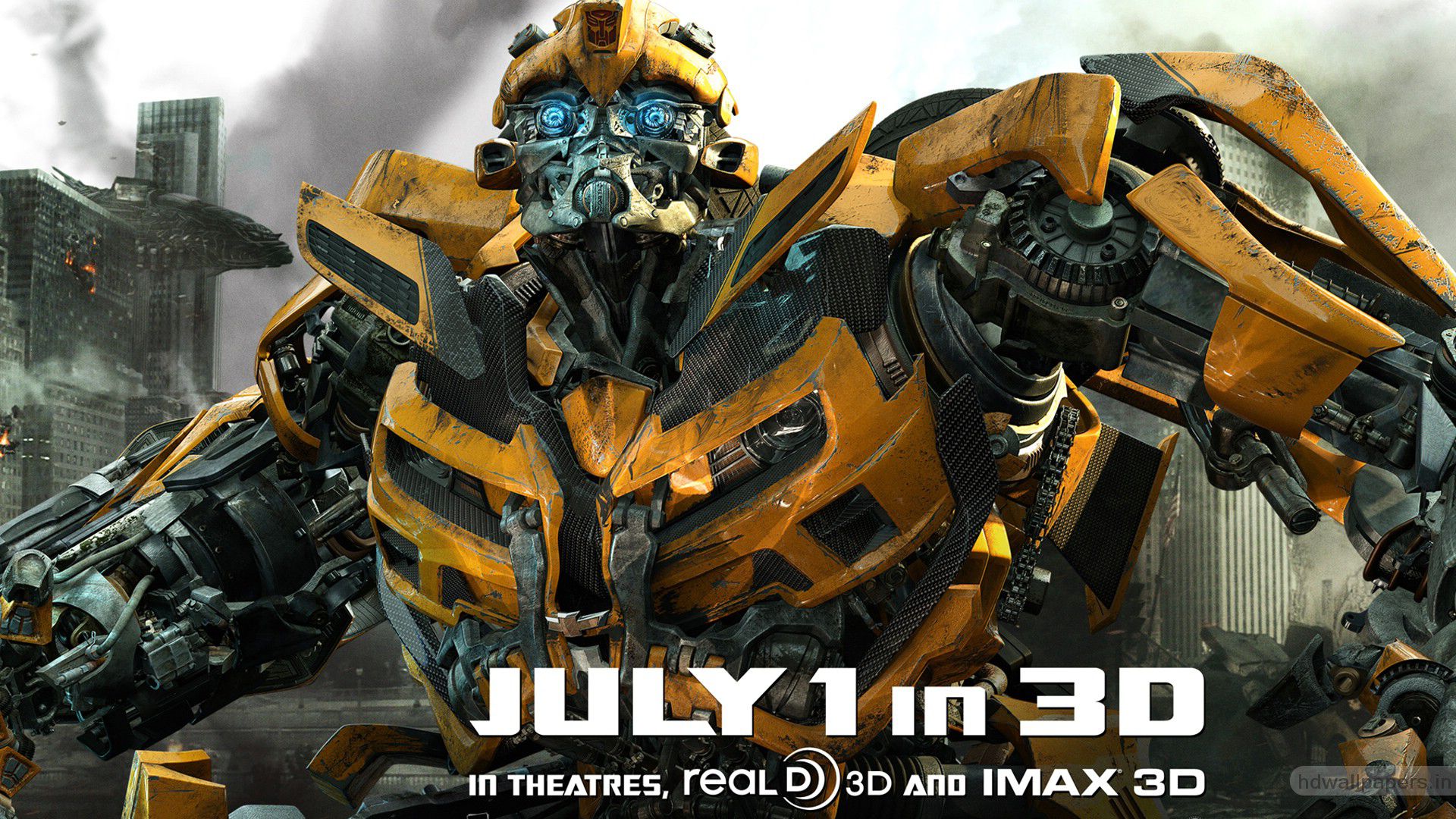 HD Wallpapers Of Bumblebee Autobot In Transformers Movie  WallpaperCare